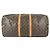 Keepall Borsa a Spalla in Tela Monogram Louis Vuitton Marrone - vista 5