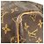 Keepall Borsa a Spalla in Tela Monogram Louis Vuitton Marrone - vista 8