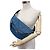 Bolsa sling em denim MCM com tachas acolchoadas Azul - vista 13