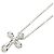 Tiffany & Co Collana con pendente a croce piccolo Elsa Peretti di Tiffany Argento
