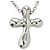 Tiffany & Co Collana con pendente a croce piccolo Elsa Peretti di Tiffany Argento - vista 3