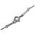 Tiffany & Co Collana con pendente a croce piccolo Elsa Peretti di Tiffany Argento - vista 6