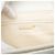 Borsa in pelle bianca Chanel Coco Mark Bianco - vista 6