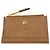 Cartera bifold marrón con logo en relieve Miu Miu Castaño - vista 10
