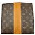 Brazza Louis Vuitton Monogram Lang Wallet Braun - Ansicht 7