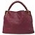 Louis Vuitton Artsy MM Monogram Empreinte Handtasche in Lila - Ansicht 2