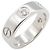 Anello Love Cartier in oro bianco 18K Argento