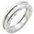 Bulgari Anello Bvlgari B-zero1 in oro bianco 18K Argento