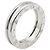 Bulgari Anello Bvlgari B-zero1 in oro bianco 18K Argento - vista 3