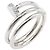 Cartier Juste Unclée Diamantring Silber
