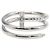 Cartier Juste Unclée Diamantring Silber - Ansicht 2