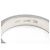 Bulgari Anello Bvlgari B-zero1 in oro bianco 18K Argento - vista 4