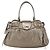 Borsa a mano Gancini in pelle bianca e argento di Salvatore Ferragamo Auth LNZ426 Bianco - vista 2