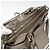 Borsa a mano Gancini in pelle bianca e argento di Salvatore Ferragamo Auth LNZ426 Bianco - vista 6