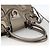Borsa a mano Gancini in pelle bianca e argento di Salvatore Ferragamo Auth LNZ426 Bianco - vista 7