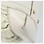 Borsa a mano in pelle bianca e oro GUCCI 189883 Auth ka2690 Bianco D'oro - vista 13