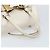 Borsa a mano in pelle bianca e oro GUCCI 189883 Auth ka2690 Bianco D'oro - vista 7