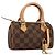 LOUIS VUITTON Mini Speedy Borsa a Mano Damier Ebene LV Auth LNZ532SM