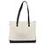 Céline Bolsa tote em lona Macadam CELINE em couro PVC branco e dourado Auth am10839 - vista 3