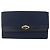 Borsa a spalla in tela Trotter Christian Dior blu navy oro Auth fm5213 - vista 2