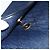 Borsa a spalla in tela Trotter Christian Dior blu navy oro Auth fm5213 - vista 20