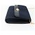 Borsa a spalla in tela Trotter Christian Dior blu navy oro Auth fm5213 - vista 5