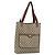 Borsa tote Gucci GG Supreme Web Sherry Line in PVC beige e oro 39 02 003 Auth BA10068 D'oro