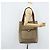 Borsa tote Gucci GG Supreme Web Sherry Line in PVC beige e oro 39 02 003 Auth BA10068 D'oro - vista 21