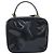 Borsa a mano Vanity Bamboo GUCCI in vernice 2way blu navy oro 000 3270 0323 Auth BA10568 D'oro - vista 2
