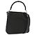 Borsa a mano in nylon Gucci Bamboo 2way Nera Argento 001 1638 3754 Auth ep13341 Nero
