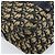 Borsa a mano in tela Trotter Christian Dior blu navy e oro Auth LNZ006 D'oro - vista 13