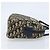 Borsa a mano in tela Trotter Christian Dior blu navy e oro Auth LNZ006 D'oro - vista 4