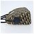Borsa a mano in tela Trotter Christian Dior blu navy e oro Auth LNZ006 D'oro - vista 5