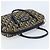 Borsa a mano in tela Trotter Christian Dior blu navy e oro Auth LNZ006 D'oro - vista 6