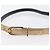 Cinturón CHANEL de cuero 33,5"" Oro CC Auth 172424A Dorado - vista 5