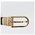 Cinturón CHANEL de cuero 33,5"" Oro CC Auth 172424A Dorado - vista 6