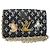 LOUIS VUITTON Catgram Portafoglio Twist Borsa a Catena Nera M63888 LV Auth 173312SM Nero Monogramma