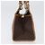 Céline Borsa a mano in tela Macadam CELINE in pelle PVC marrone e oro Auth 172965 D'oro - vista 5