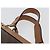 Céline Borsa a mano in tela Macadam CELINE in pelle PVC marrone e oro Auth 172965 D'oro - vista 8