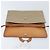 Céline Borsa con logo circolare in tela Macadam CELINE in pelle PVC beige e oro Auth ki6527 D'oro - vista 15