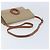 Céline Borsa con logo circolare in tela Macadam CELINE in pelle PVC beige e oro Auth ki6527 D'oro - vista 7