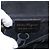 Borsa a mano Gancini in suede Salvatore Ferragamo 2 in 1 Nero Oro Auth 173432 - vista 18
