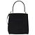 Borsa a mano Gancini in suede Salvatore Ferragamo 2 in 1 Nero Oro Auth 173432 - vista 3