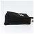 Borsa a mano Gancini in suede Salvatore Ferragamo 2 in 1 Nero Oro Auth 173432 - vista 4