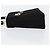 Borsa a mano Gancini in suede Salvatore Ferragamo 2 in 1 Nero Oro Auth 173432 - vista 5