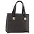 Céline Borsa a mano in tela Macadam CELINE in pelle PVC nera e oro Auth LNZ528 Nero D'oro