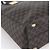 Céline Borsa a mano in tela Macadam CELINE in pelle PVC nera e oro Auth LNZ528 Nero D'oro - vista 11