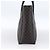 Céline Borsa a mano in tela Macadam CELINE in pelle PVC nera e oro Auth LNZ528 Nero D'oro - vista 4