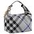 Borsa a mano in tela Nova Check Burberry azzurro chiaro oro Auth LNZ422SAM D'oro Blu chiaro
