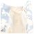 CHANEL Ketten-Schultertasche Canvas Hellblau gold CC Auth 173315SAV Golden - Ansicht 17